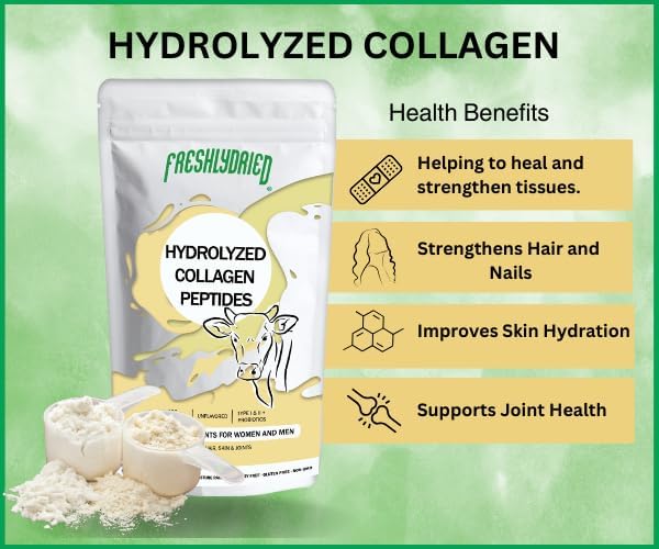 Freshlydried Hydrolyzed Collagen Peptides Powder