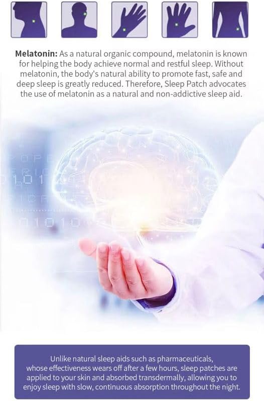Sleep Patches Sleep Patches for Adults - 84 Pack Upgraded Deep Sleep Patche - All Natural Deep Patch - Quick Acting Ingredients for Men and Women Easy to Use