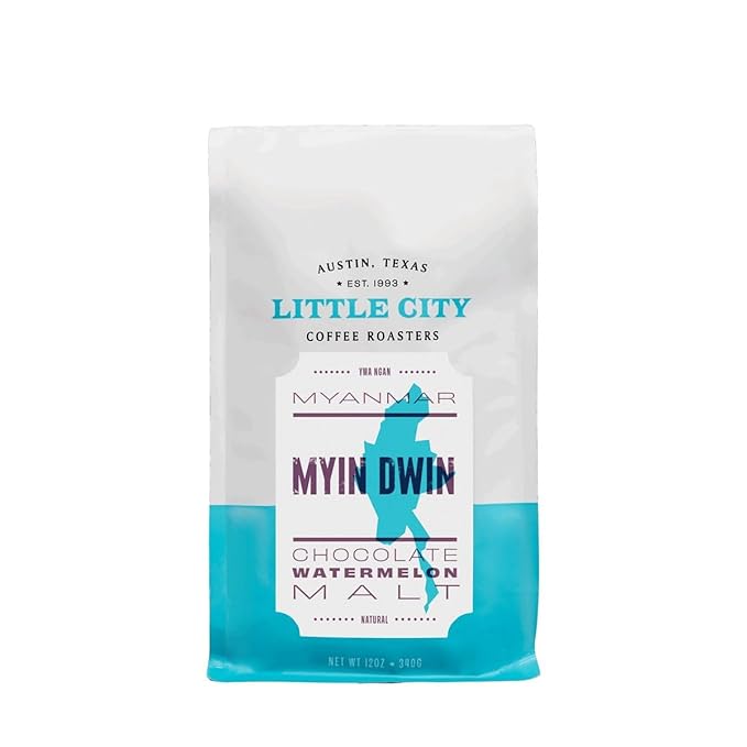 Myanmar Myin Dwin - Roasted by Little City Coffee Roasters - Freshly Ground Coffee - 12 Ounce Bag