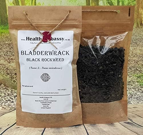 Bladderwrack Black Rockweed Tea | Fucus Vesiculosus L | Herbal Tea | Health Embassy (100g)