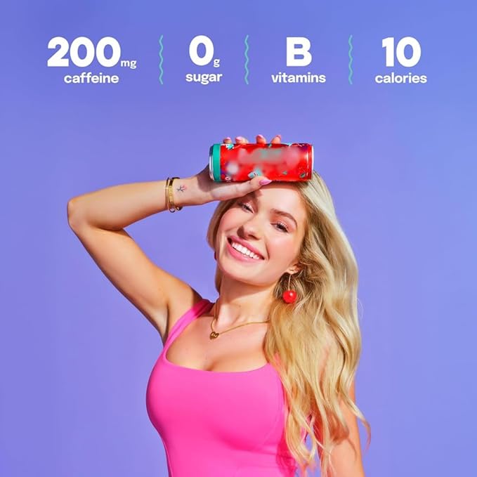 AIanni Energy Drinks Assorted Variety Pack Sugar Free Low Calorie Energy Drinks 200mg Caffeine Biotin B Vitamins Zero Sugar 10 Calories 12 Fl Oz Cans (Pack of 12)