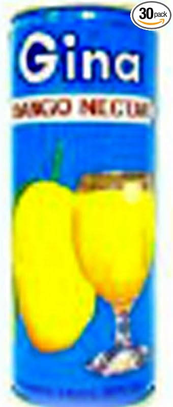 Gina Juice Mango Nectar 8 FO (Pack of 30)