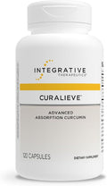 Integrative Therapeutics Curalieve - Curcumin Formula for Antioxidant Support* - High Absorption Curcumin - Vegan Gluten-Free &amp Dairy-Free - 120 Capsules (60 Servings)