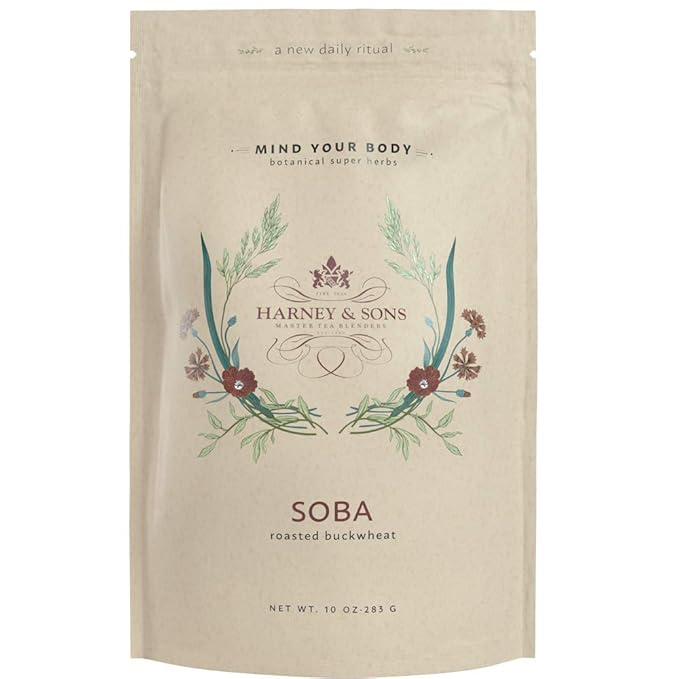 Harney &amp Sons Soba Roasted Buckwheat Wellness Collection Soba - Roasted Buckwheat 10 Ounce
