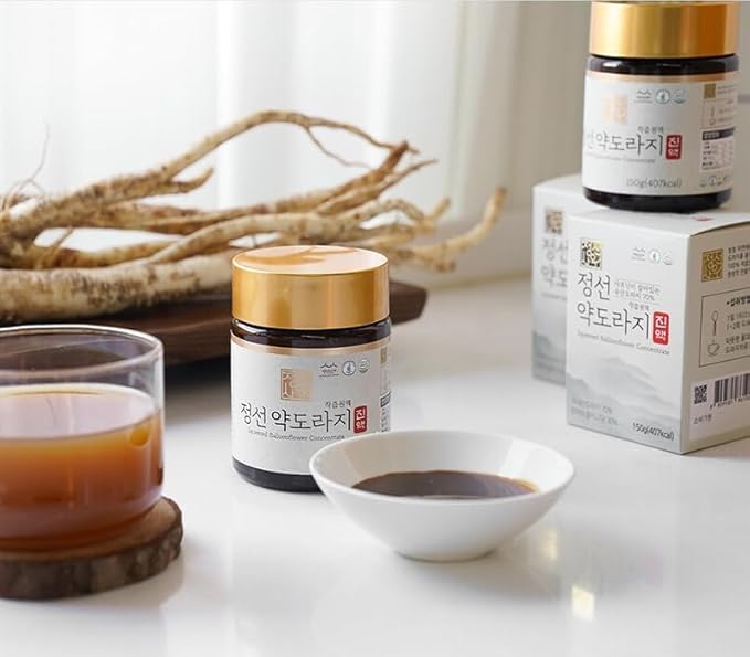 Korean Bellflower Root Extract (Doraji) Concentrate – Natural Plant-Based Concentrate for Throat Support 150g