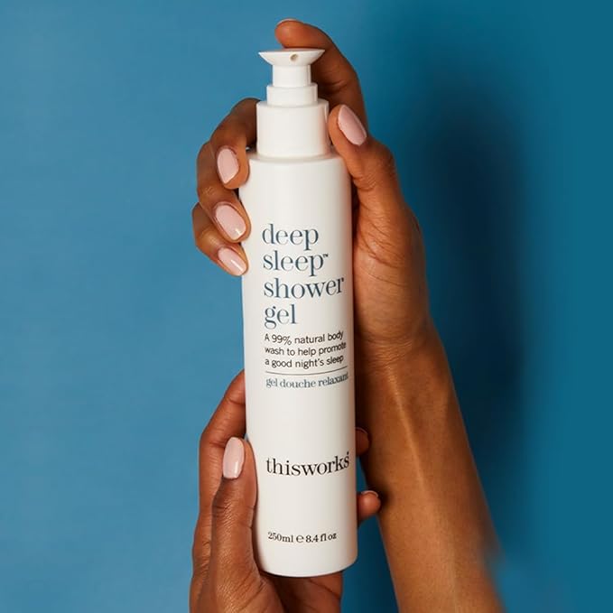 THISWORKS deep sleep shower gel: Calms the Mind and Protects the Skin 8.4 fl oz (250ml)