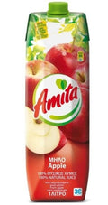 Amita Apple Juice 100% Natural Juice 1L Product of Greece