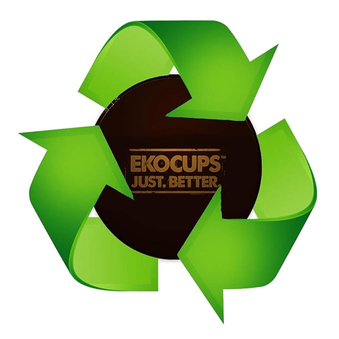 EKOCUPS Organic Sumatra Coffee Pods Extra 30% More Coffee Per Cup Fair Trade Dark Roast Sumatran Reserve Blend for Keurig K Cup Machines Recyclable Pods 40 Count (Pack of 4)
