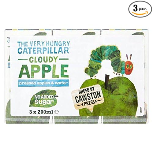 Cawston Press Hungry Caterpillar Cloudy Apple - 3 x 200ml (20.29fl oz)