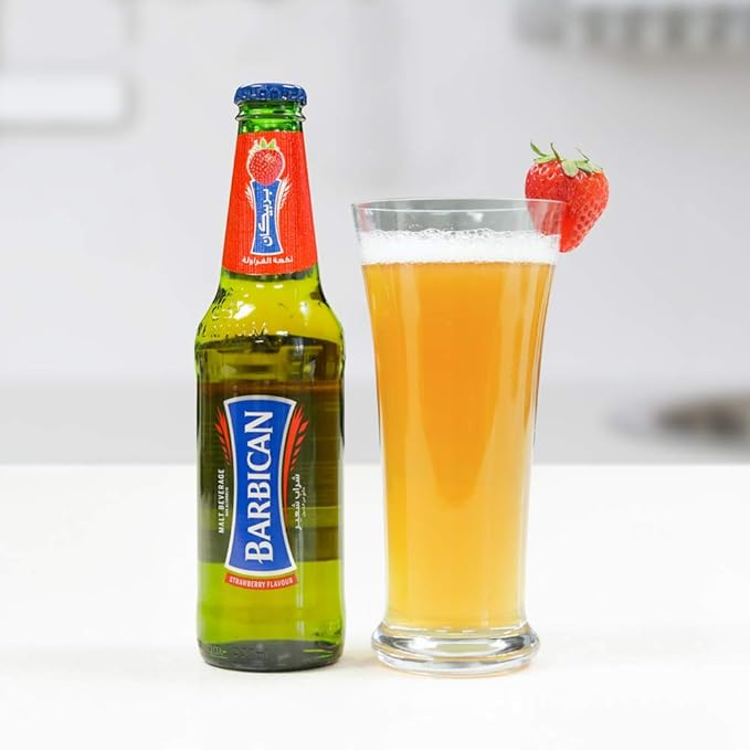 Barbican Strawberry Non-Alcoholic Drink 11.1 fl. Oz 6 Pack