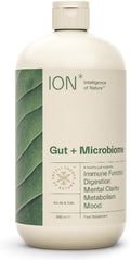 ION* Intelligence of Nature Gut Support Liquid Supplement - Gut &amp Digestive Health Liquid Drops Cleanse &amp Detox with Humic Extract for Women &amp Men Adults &amp Kids 4+ - 32 fl oz (Pack o