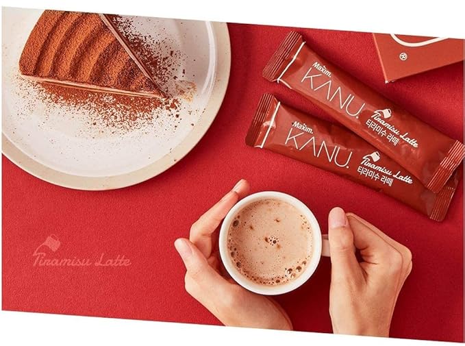 Maxim KANU Tiramisu Latte 24 Sticks Vanilla Latte 24 Sticks