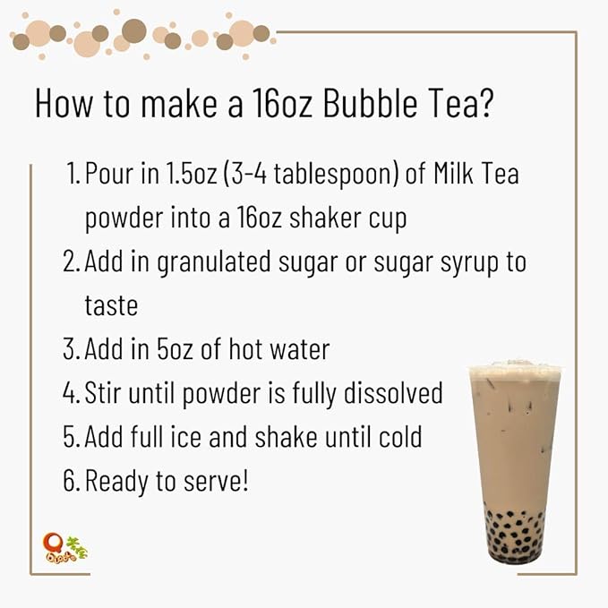 Qbubble Tea Powder 2.2 Pound