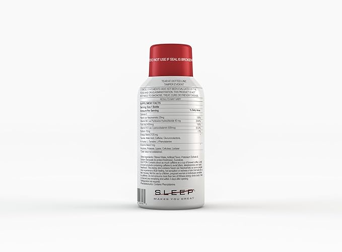Don't Sleep Energy Shot - Red Berry (12 Pack)