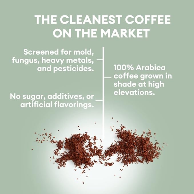 Cusa Tea &amp Coffee | Premium Instant 100% Arabica Decaf | Rainforest Alliance Certified Arabica Beans | Hot or Cold Brew Drink Mix Packets (30 Single Servings)