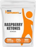 BulkSupplements.com Raspberry Ketones Powder - Raspberry Ketones Supplement Antioxidant Source - for Energy Support Gluten Free 500mg per Serving 250g (8.8 oz) (Pack of 1)