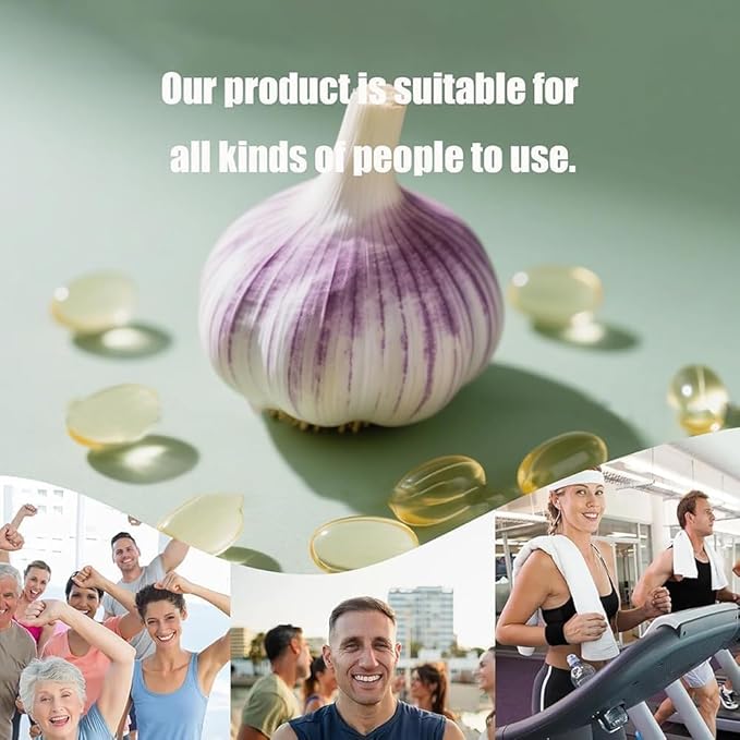 Elare Aged Garlic Extract Capsules 7500mg Odorless - 300 Count Garlic Supplement 2-Year Matured - for Heart &amp Immune Support Non-GMO Gluten-Free