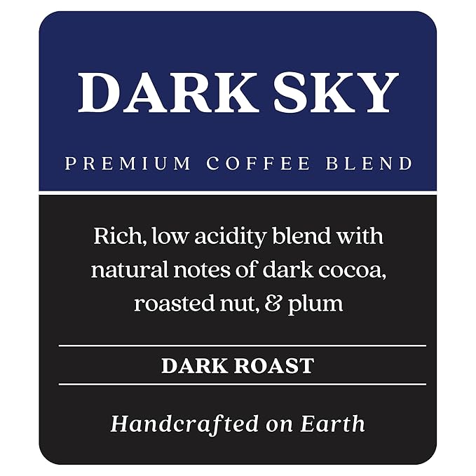 Copper Moon Single Serve Coffee Pods for Keurig K-Cup Brewers Dark Roast Dark Sky Blend 36 Count