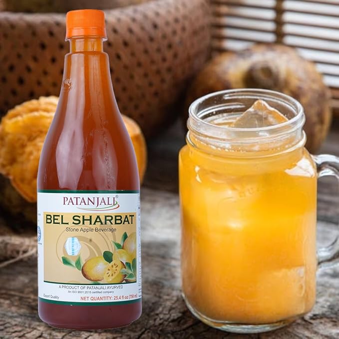 Patanjali Bel Sharbat 750ml / 25.4 fl oz