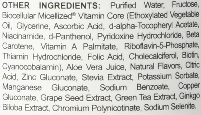 Youngevity Bio Fuel - Biometics Liquid Premium Multivitamin Supplement - Complete Daily Nutrition with Antioxidants Vitamins Minerals and Energy Support (30 Servings)