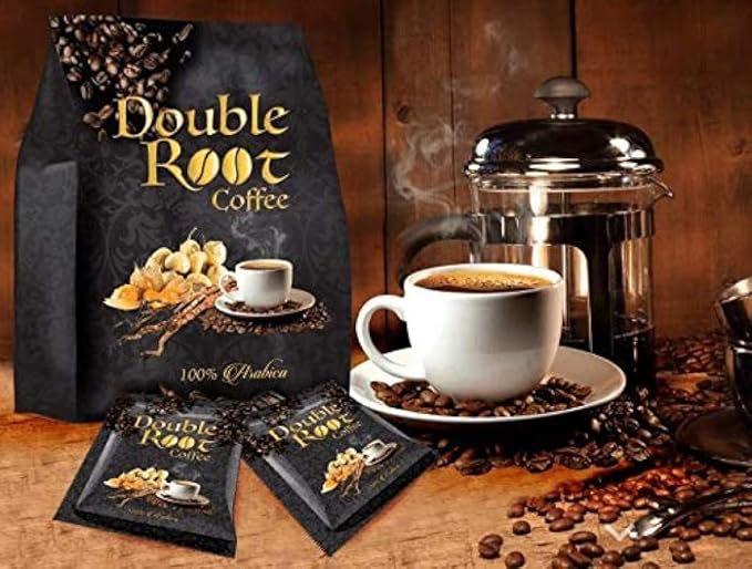 Superlife Double Root Coffee 6 Sachets Each (4 Pack)