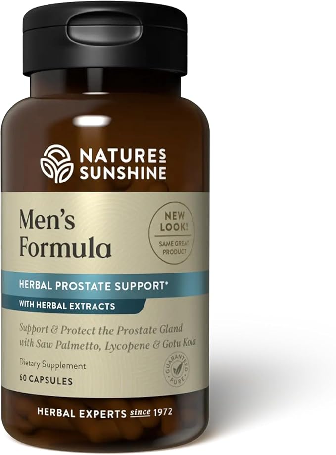 Nature's Sunshine Men's Formula with Lycopene (60 Capsules) Supports Male Glandular Health