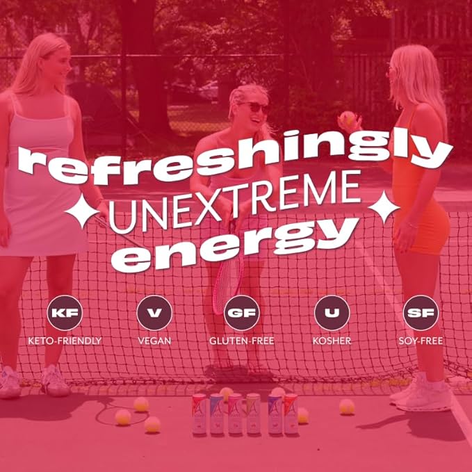 ASPIRE® Sweet Cherry Healthy Energy Drink 80mg Natural Caffeine Zero Sugar No Carbs Keto Friendly 12 Pack Green Tea Sugar Free Drink Low Caffeine Zero Calorie