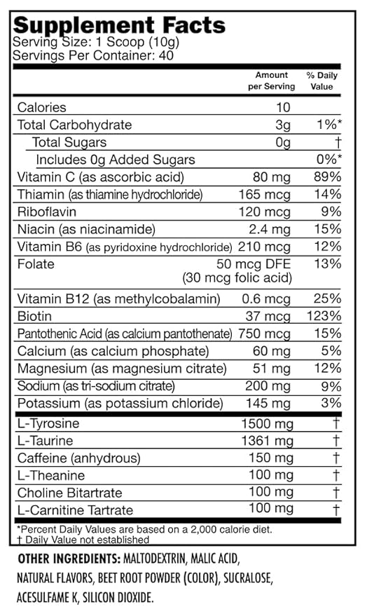 SNEAK Energy Drink Powder | Strawberry Watermelon | No Sugar. No Nasties. Just Natural Caffeine Focus-Boosting Nootropics | 40 Servings