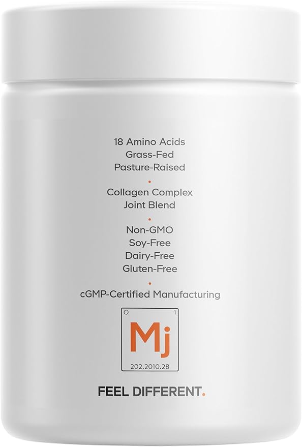 Codeage Multi Collagen Protein + Joint Blend Supplement Hyaluronic Acid Bromelain Turmeric Ginger Boswellia Astaxanthin - Hydrolyzed Bovine Collagen - 5 Collagen Types - Non-GMO - 90 Capsules