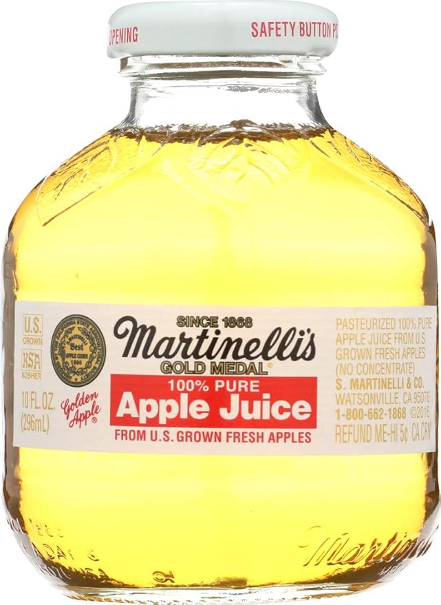 Martinеlli's Applе Juicе - Casе оf 24-10 Fl оz. - Bulk Buy