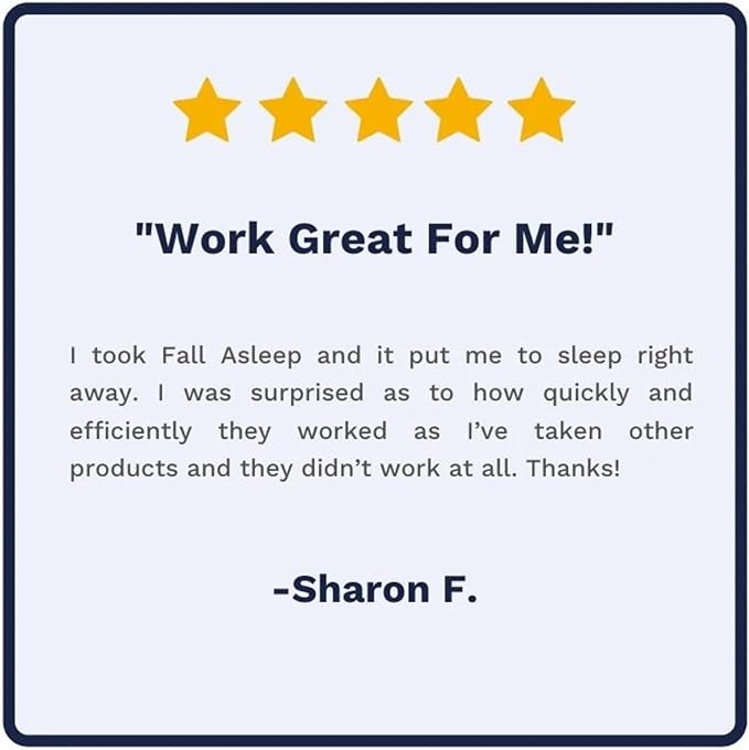 Utzy Naturals Fall Asleep | Natural Herbal Sleep Aid with Valerian Passionflower Skullcap &amp Lemonbalm | 60 Capsules
