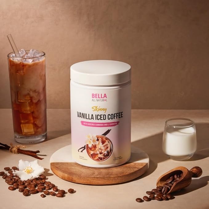 Bella All Natural Skinny Vanilla Iced Coffee - 500g