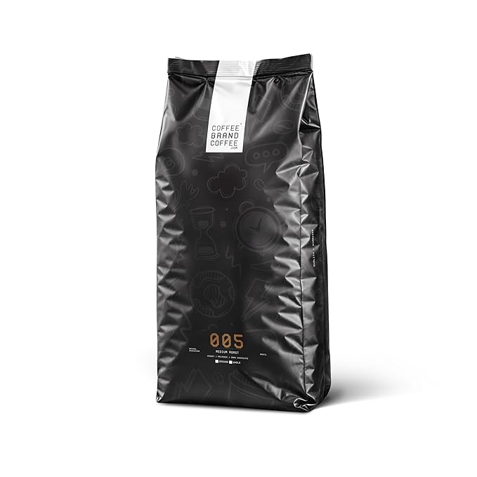 Bourbon Medium Roast Flavored Ground Coffee Brand Coffee Matured in Seasoned Casks with Herbal | Cocoa-Toned Caramel Honey Butterscotch Sweetness Spice Fruitiness and Nuttiness | 5lb