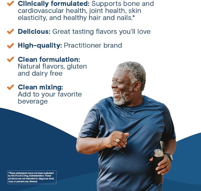 Bariatric Fusion Unflavored Multi Collagen Protein Powder | Hydrolyzed Collagen Peptides Powder Plus Joint Support Complex of MSM and Glucosamine | Type 2 | Dairy Gluten &amp Soy Free | 30 Servings
