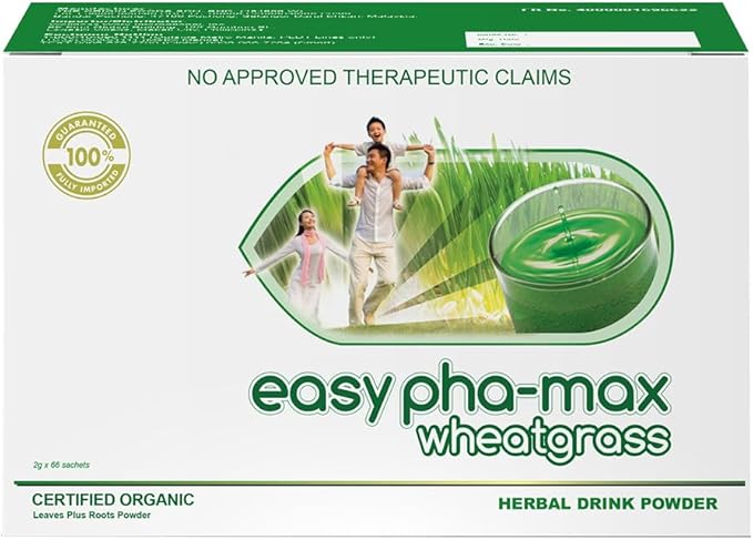 Organic Wheatgrass Powder – 100% Whole Plant with Leaves &amp Roots | Cold-Processed for Nutrient Retention 100+ Vitamins Amino Acids &amp Enzymes | Non-GMO &amp Soil-Free | 66 Travel-Ready Sache