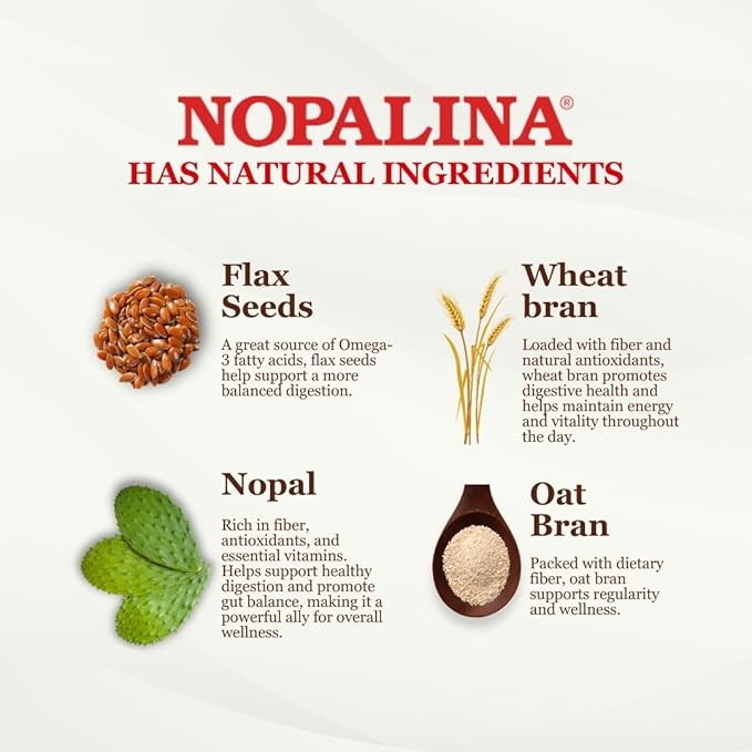 Nopalina Flax Seed Plus Capsules 240 Capsules