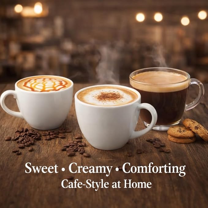 Mr. Brown Premium Instant Coffee Variety Pack - 3 Flavors (Blue Mountain Caramel Macchiato Cappuccino) - 90 Total 3-in-1 Coffee Mix Sachets - Sweet &amp Creamy