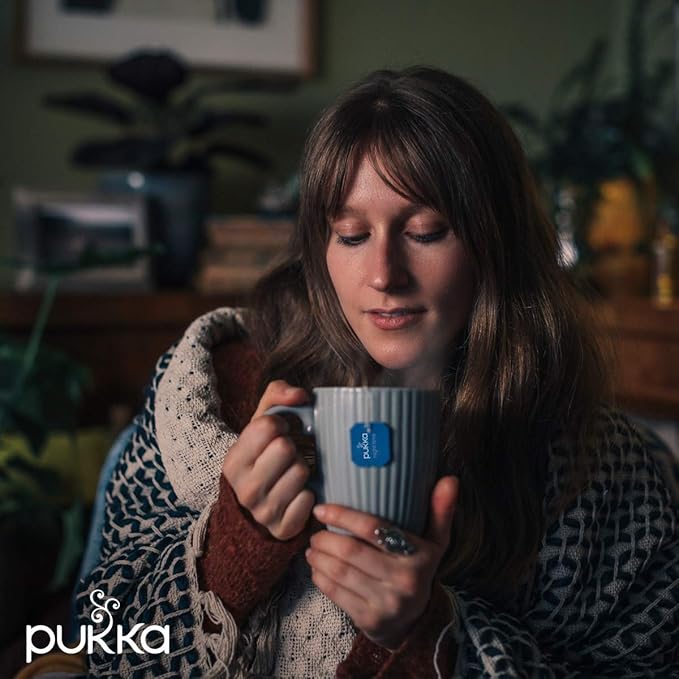 Pukka Organic Tea Bags Night Time Herbal Tea with Chamomile Lavendar &amp Valerian Perfect for Easing into a Soothing Sleep 20 Count (Pack of 6) 120 Tea Bags