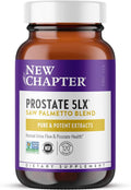 New Chapter Prostate Supplement - Prostate 5LX™ with Clinical Strength Saw Palmetto + Fermented Selenium for Men’s Wellness - 120 ct Vegetarian Capsule