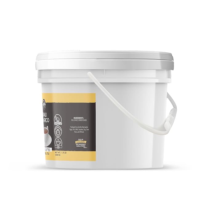 Birch &amp Meadow Pau D'Arco 1 Gallon Bucket Cut &amp Sifted Herbal Tea Inner Bark