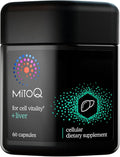MitoQ +Liver – Advanced Liver Supplement with Highly Bioavailable Milk Thistle Choline Selenium Mitoquinol – Supports Metabolism Body’s Natural Detoxification &amp Liver Health – 60 Capsules