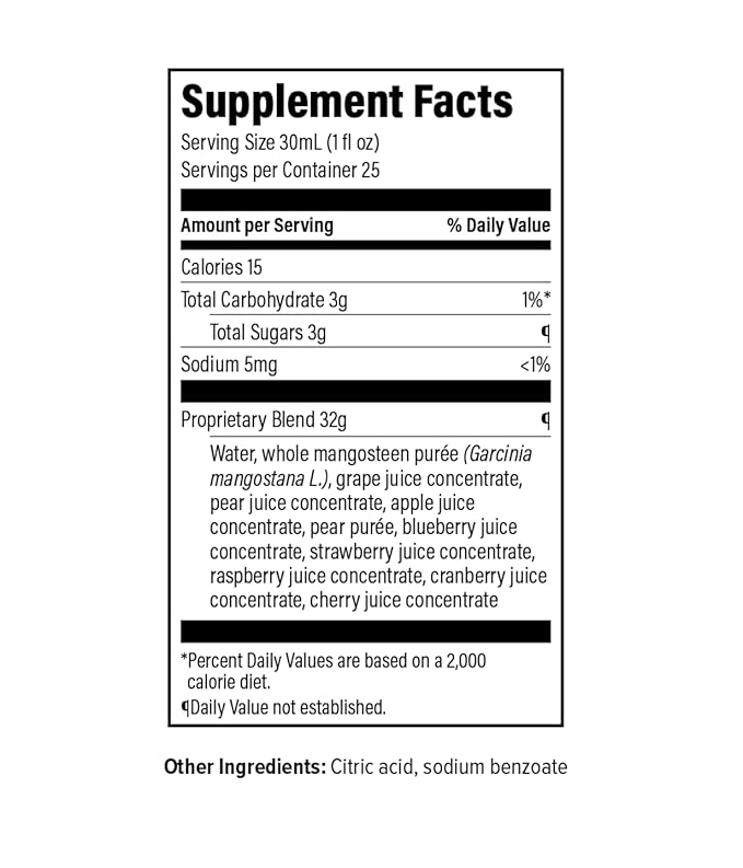 XANGO Mangosteen Juice 750 ml 4-Count (1 case)