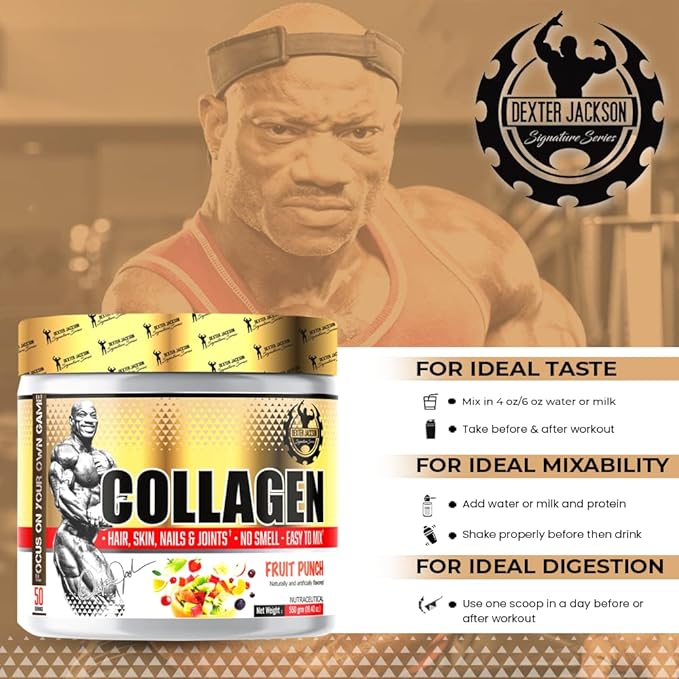Gold Series Collagen | 550g (50 Serving Fruit Punch)