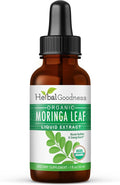 Herbal Goodness Moringa Extract Liquid Drops 1 Fl. oz - Superfoods Tincture for Energy &amp Immune Support Organic and Highly Bioavailable Alternative to Moringa Capsules &amp Powder Non-GMO Vegan