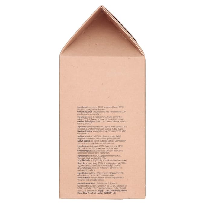 teapigs Liquorice and Peppermint Tea Bags Made With Whole Leaves 50 Count Sweet liquorice mint (5422)