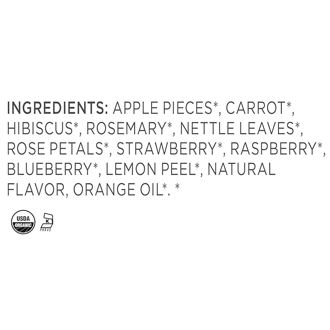 Tea Forte Radiance Premium Loose Leaf Caffeine-Free Herbal Tea Blend Canister Makes 35-50 Cups