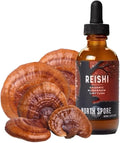 North Spore Organic Reishi Mushroom Tincture (2 oz) | 100% Fruiting Body Extracts | Immune Support Brain Support | Certified Organic Vegan Non-GMO | Adaptogenic Nootropic | Made in USA