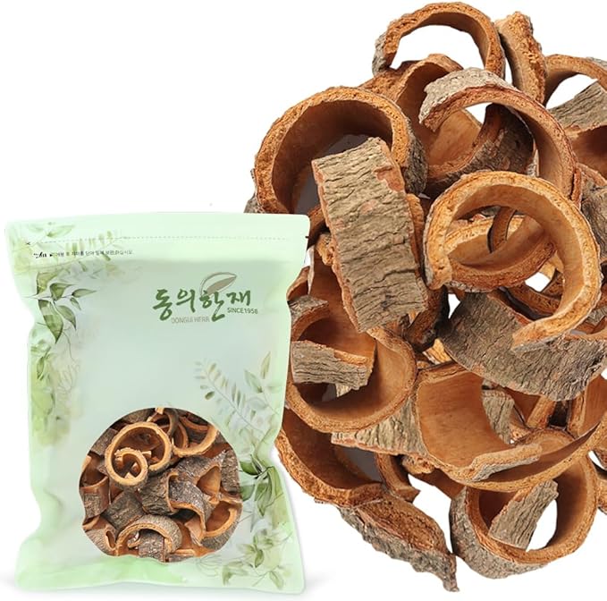 Organic Natural Pure Premium Korean Magnolia Bark (Houpu) Dried Bulk Herbs -10.58 Ounce (300g)
