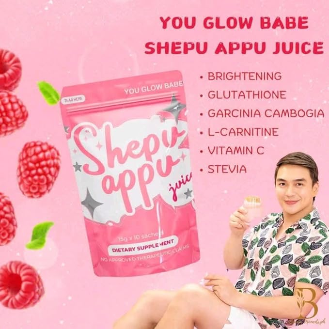 20 Sachets You Glow Babe Shepu APPU Juice 20g each