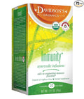 Davidson's Organics Ayurvedic Infusions Immunity 25-count Tea Bags Pack of 6